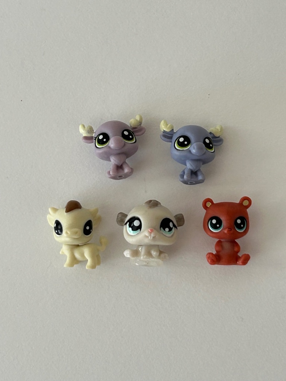 Littlest Pet Shop Teeniest Tiniest Pets Set Of 5 (D2)